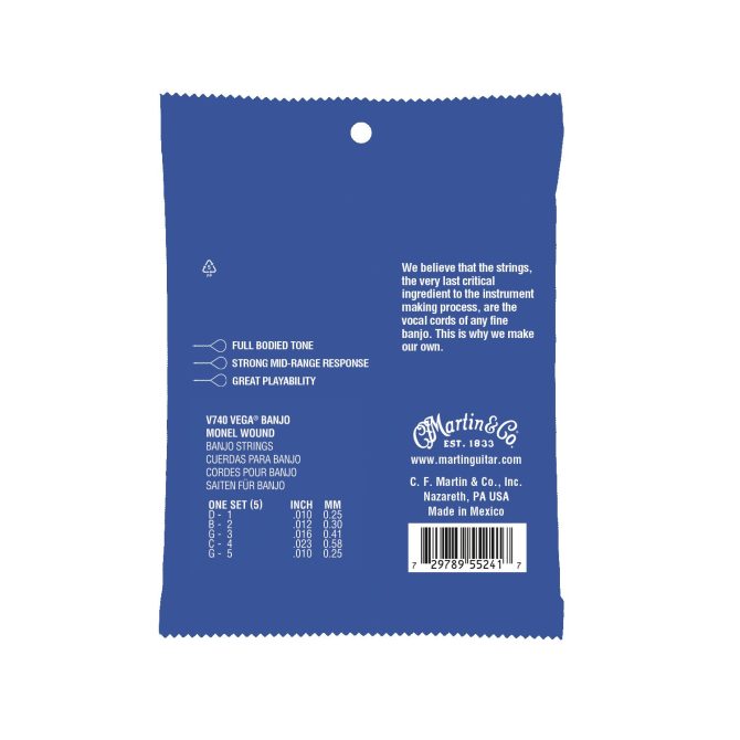 Vega® Banjo Strings Monel - Image 2