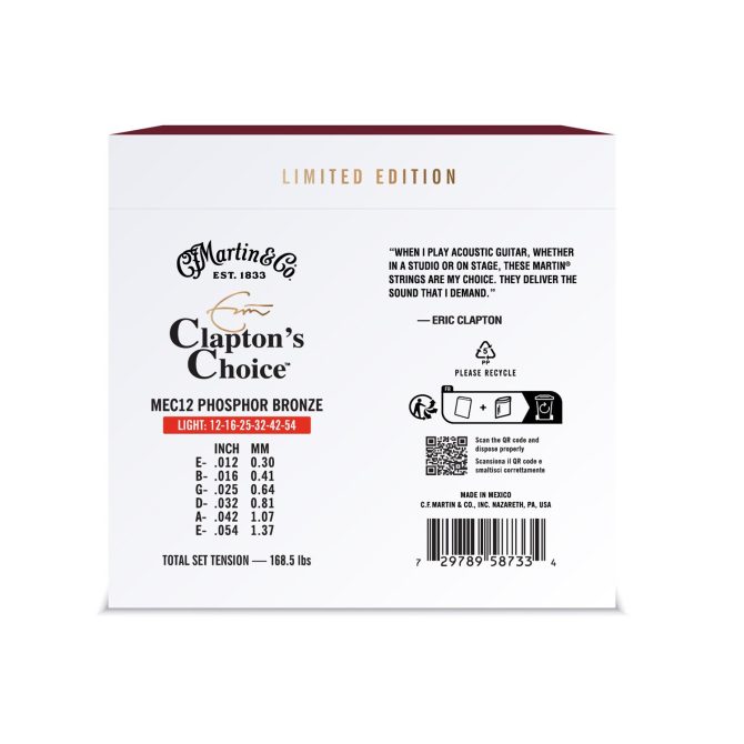 Clapton’s Choice Acoustic Guitar Strings - Image 2