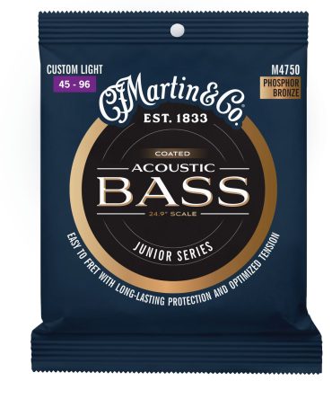 Short Scale Coated Acoustic Bass Strings
