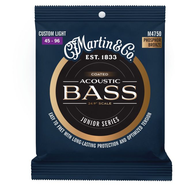 Short Scale Coated Acoustic Bass Strings