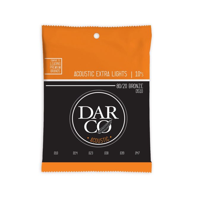Darco® Acoustic Guitar Strings 80/20 Bronze