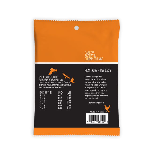 Darco® Acoustic Guitar Strings 80/20 Bronze - Image 2