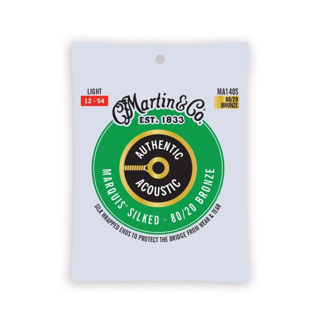 Authentic Acoustic Marquis® Silked Guitar Strings 80/20 Bronze