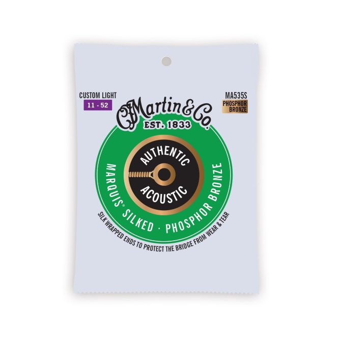 Authentic Acoustic Marquis® Silked Guitar Strings Phosphor Bronze